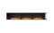 Ecosmart Fire Flex 122RC Right Corner Fireplace Insert - Black Finish / Stainless Steel Burner - ESF.FX.122RC